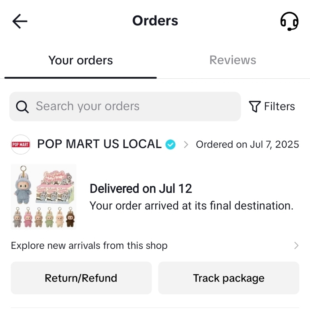🩷🩵Authentic Pop Mart, The Monsters Exciting Macaron Full Sealed Set of 6 - Picture 9 of 11